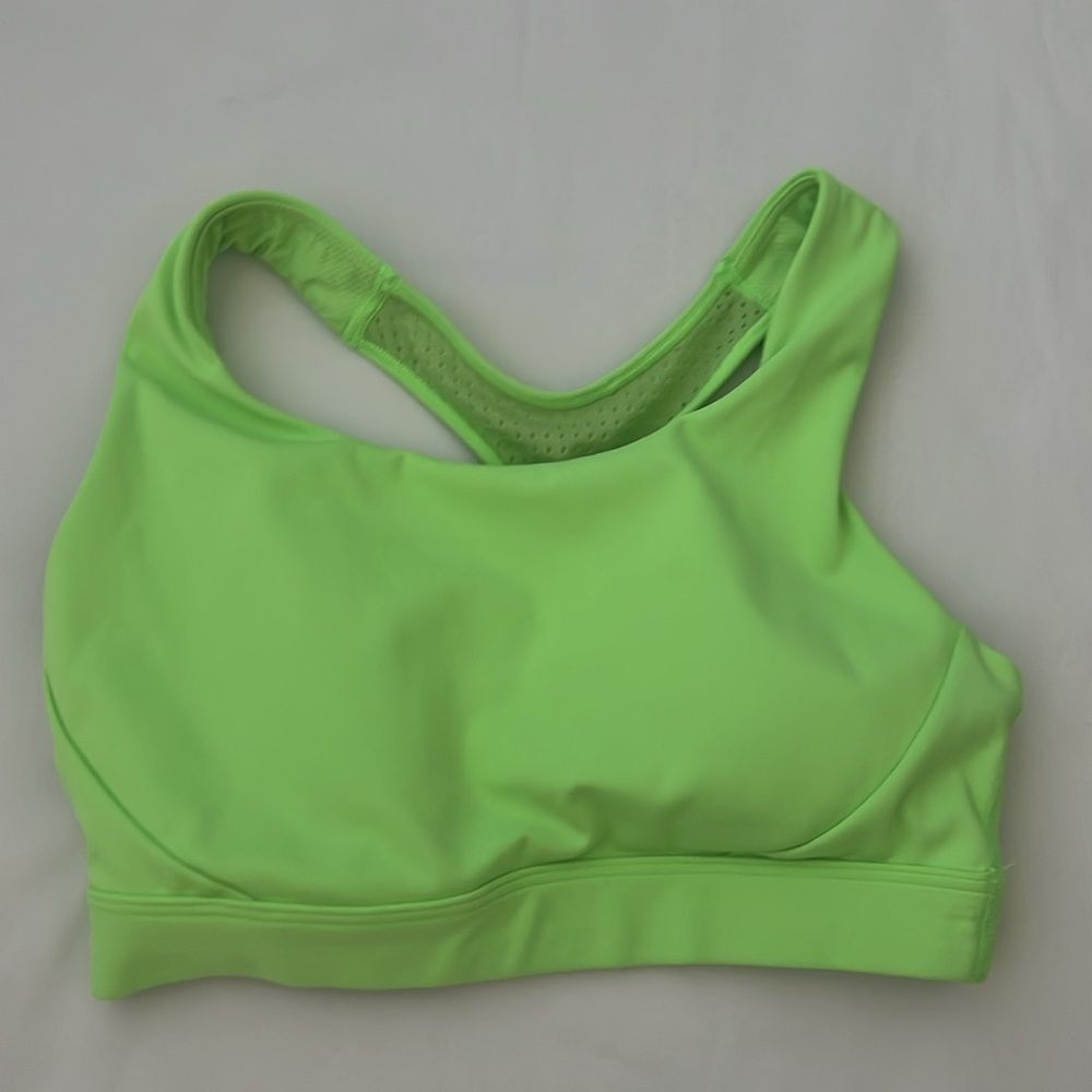 ATHLETA Ultimate Air Sports Bra in Neon Green XS - Picture 3 of 4